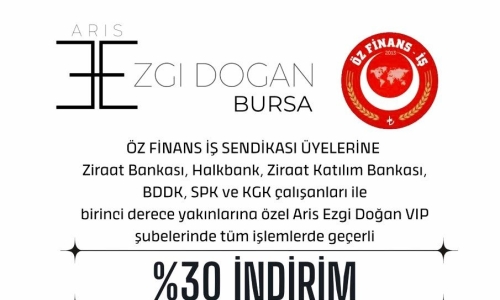 ARİS EZGİ DOĞAN GÜZELLİK MERKEZİNDEN ÜYELERİMİZE ÖZEL YÜZDE 30 İNDİRİM